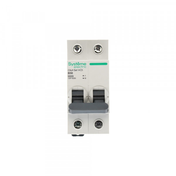 City9 Set Автоматический выключатель (АВ) B 50А 2P 6kA 230В