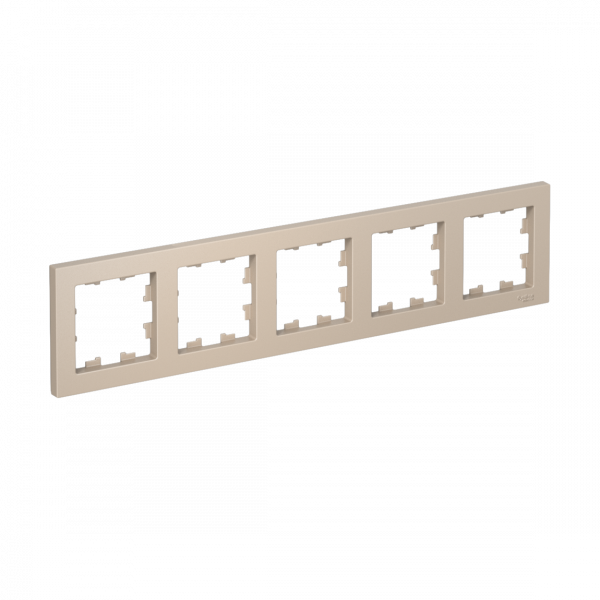 ATLASDESIGN 5-постовая РАМКА, универсальная, ПЕСОЧНЫЙ