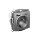 ATLASDESIGN РОЗЕТКА 16А c 2 USB A+C, 5В/2,4А/3,0А, 2х5В/1,5А, механизм, СТАЛЬ