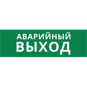 Пиктограмма ДСО-IP65-Н "Аварийный Выход"