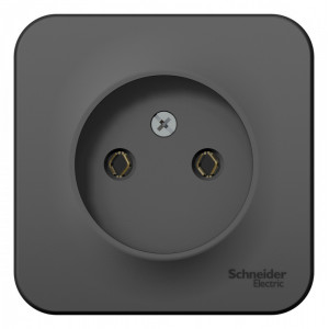 Розетка Schneider Electric BLANCA 1-мест. О/У 16А/250В АНТРАЦИТ
