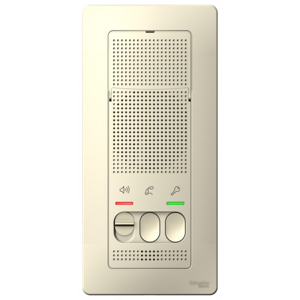 Переговорное устройство (домофон) Schneider Electric BLANCA О/У 4.5В, МОЛОЧНЫЙ
