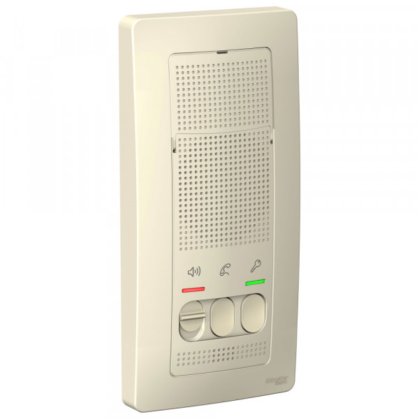 Переговорное устройство (домофон) Schneider Electric BLANCA О/У 4.5В, МОЛОЧНЫЙ