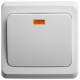 Переключатель Schneider Electric ЭТЮД 1-клав. С/У с подсвет. 10АX/250B БЕЛЫЙ