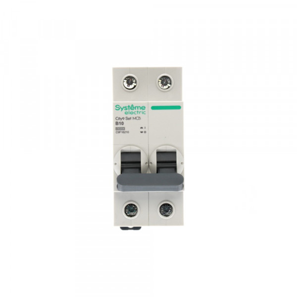 City9 Set Автоматический выключатель (АВ) B 10А 2P 6kA 230В