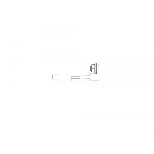 Щеточный уплотнитель Systeme Electric, серия Uniprom, 1U, 2шт, черный