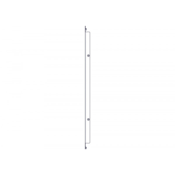 Щеточный уплотнитель Systeme Electric, серия Uniprom, 1U, 2шт, черный