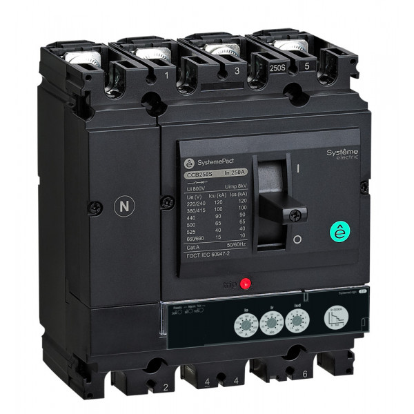 АВТ.ВЫКЛ SYSTEMEPACT CCB100 150KA 4P4D S2.2 40A
