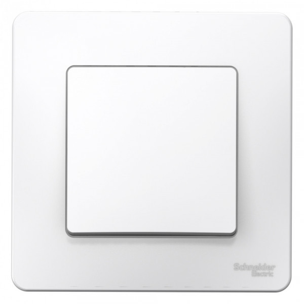 Выключатель Schneider Electric BLANCA 1-клав. С/У, 10АХ/250B БЕЛЫЙ