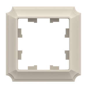 ATLASDESIGN ANTIQUE 1-постовая РАМКА, БЕЖЕВЫЙ