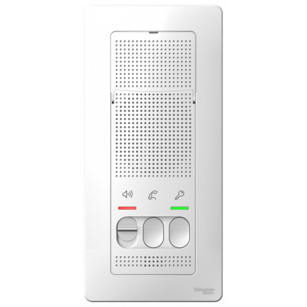 Переговорное устройство (домофон) Schneider Electric BLANCA О/У 4.5В, БЕЛЫЙ