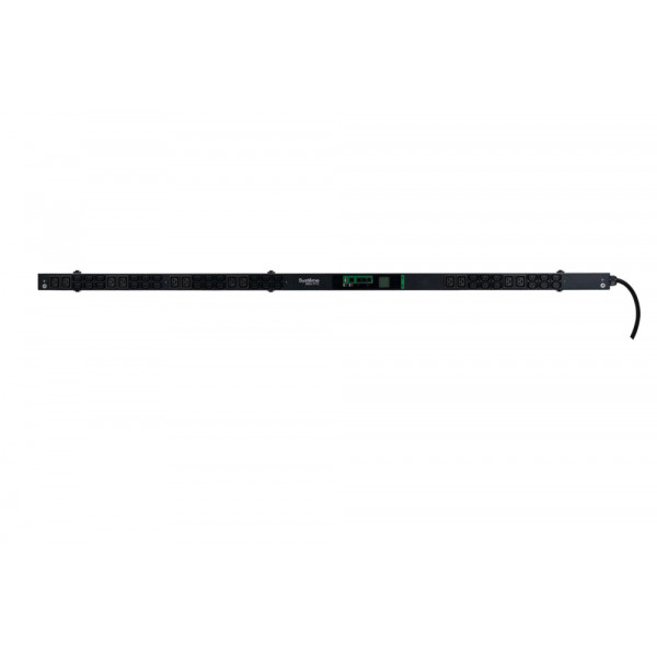 БРП Uniprom, с мониторингом, 0U, 400В, 3Ф, 16A, 36xC13 12xC19, 3м кабель, IEC309