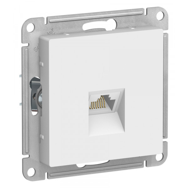 ATLASDESIGN РОЗЕТКА компьютерная RJ45 кат. 6A, механизм, ЛОТОС