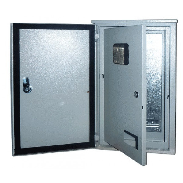 Корпус метал. двухдверный 520х310х150 3-фазн. 12 мод. IP54 ЩРУН-3/9