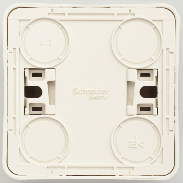 Розетка Schneider Electric ЭТЮД 1-мест. О/У со шт. 16А/250В КРЕМОВЫЙ