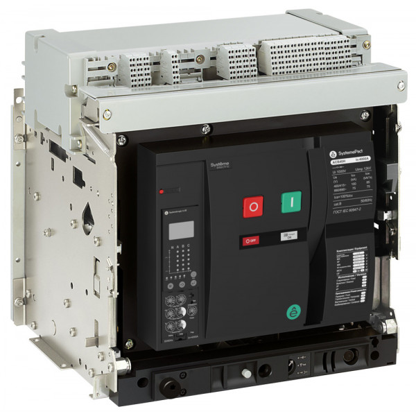 ВОЗДУШНЫЙ АВТ.ВЫКЛ.SYSTEMEPACT ACB40H 800A 3P 6.0H ВЫК,ГП MCH+MX+XF AC230V