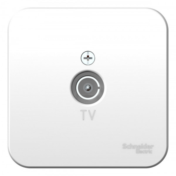 TV-розетка (коннектор) Schneider Electric BLANCA О/У БЕЛЫЙ