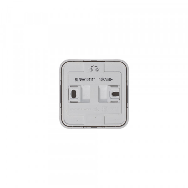 Выключатель Schneider Electric BLANCA 1-клав. О/У, 10А/250B БЕЛЫЙ