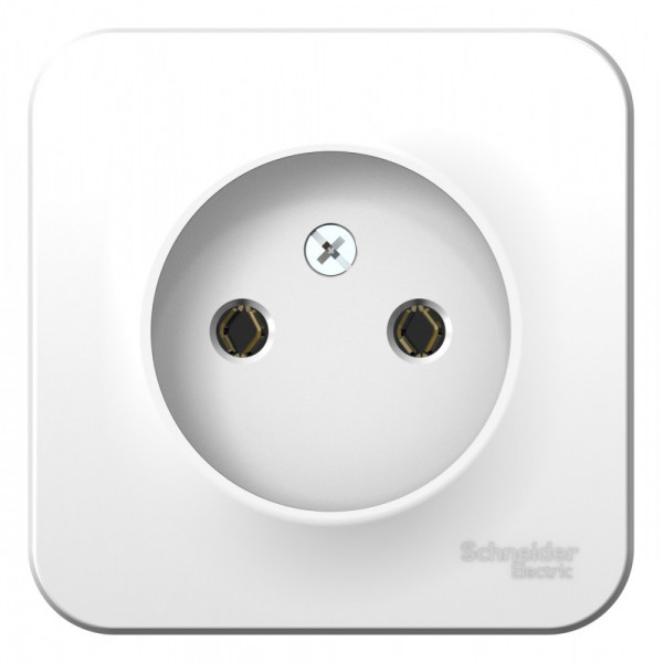 Розетка Schneider Electric BLANCA 1-мест. О/У 16А/250В БЕЛЫЙ