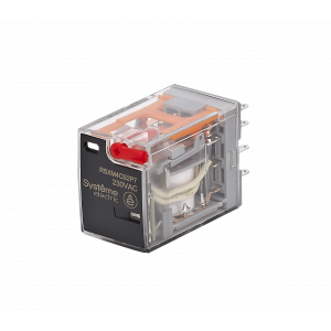 Реле 5A 4CO 230VAC тест кнопка LED