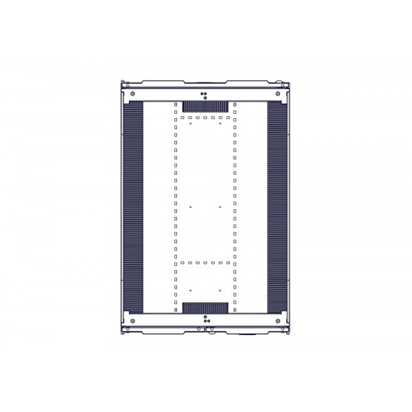 Шкаф Systeme Electric, серия Uniprom, 48U-800/1200, боковые панели 4шт, черный