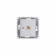 GLOSSA РОЗЕТКА компьютерная RJ45 кат. 5e, механизм, БЕЛЫЙ