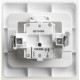 Переключатель Schneider Electric ЭТЮД 1-клав. С/У 10АX/250B БЕЛЫЙ