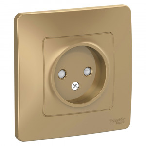 Розетка Schneider Electric BLANCA 1-мест. С/У со шт. 16А/250В ТИТАН