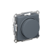 ATLASDESIGN СВЕТОРЕГУЛЯТОР (диммер) поворотно-нажимной, LED, RC, 400Вт, механизм, ГРИФЕЛЬ