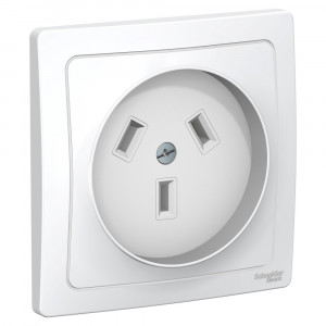 Розетка Schneider Electric BLANCA 1P+N+PE С/У 32А/250В БЕЛЫЙ
