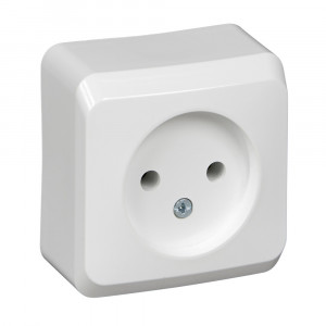 Розетка Schneider Electric ЭТЮД 1-мест. О/У 16А/250В БЕЛЫЙ