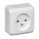Розетка Schneider Electric ЭТЮД 1-мест. О/У 16А/250В БЕЛЫЙ