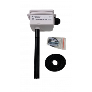Датчик CO₂ канальный, RS485 Modbus 145мм ~15…24В/=15…24В