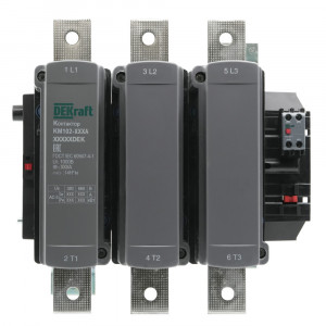 Контактор 630А 110В АС3 АС4 1НО+1НЗ КМ-102