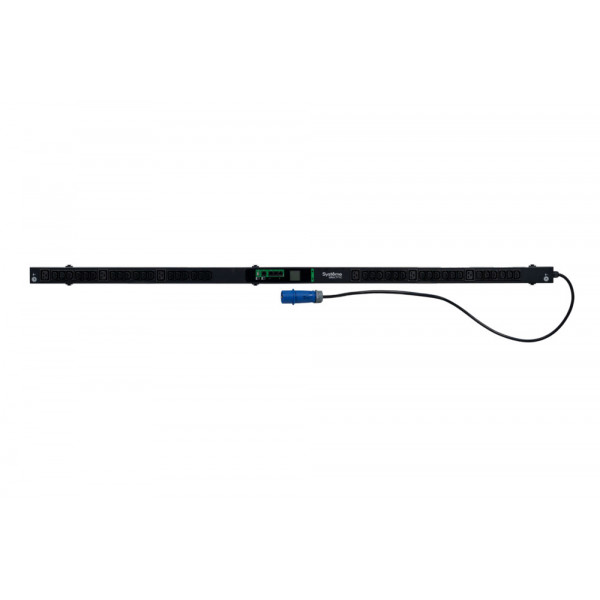 БРП Uniprom, с мониторингом, 0U, 240В, 1Ф, 16A, 36xC13 6xC19, 3м кабель, IEC309
