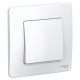 Переключатель Schneider Electric BLANCA 1-клав. С/У, 10АХ/250B БЕЛЫЙ