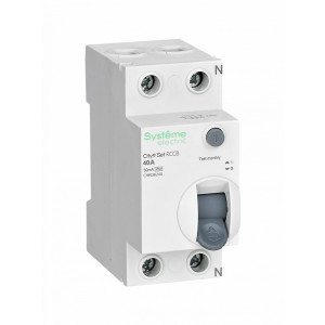 City9 Set ВДТ 40А 2P 30мА Тип-AC 230В