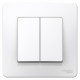 Выключатель Schneider Electric BLANCA 2х-клав. С/У, 6А/250B БЕЛЫЙ