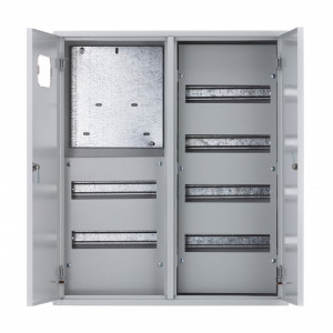 Корп. мет. учет нав 2-двер 680х585х160 3-фазн 72 мод IP31 ЩРУН-3/72