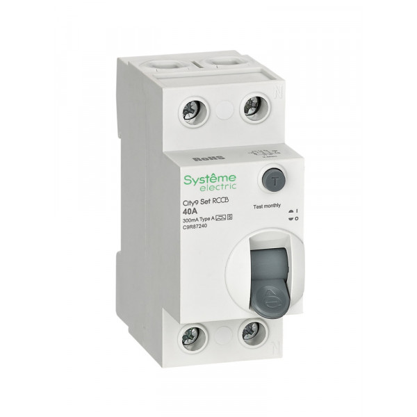 City9 Set ВДТ 40А 2P 300мА A-S 230В