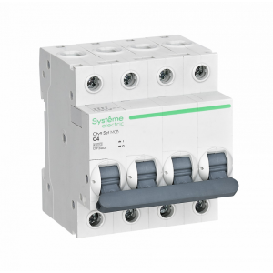 City9 Set Автоматический выключатель C 4A 4P 4,5kA