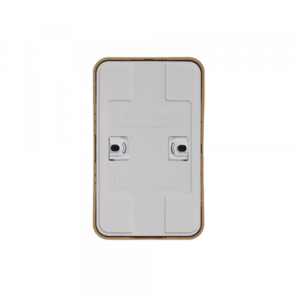 Розетка Schneider Electric BLANCA 2х-мест. заземл.+шторки О/У 16А/250В ЯСЕНЬ