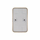 Розетка Schneider Electric BLANCA 2х-мест. заземл.+шторки О/У 16А/250В ЯСЕНЬ