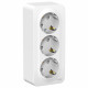 Розетка Schneider Electric BLANCA 3х-мест. заземл.+шторки О/У 16А/250В БЕЛЫЙ