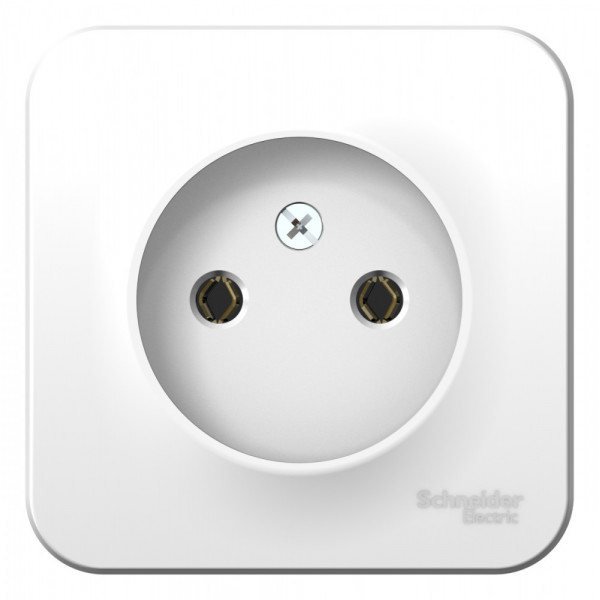 Розетка Schneider Electric BLANCA 1-мест. О/У 16А/250В БЕЛЫЙ