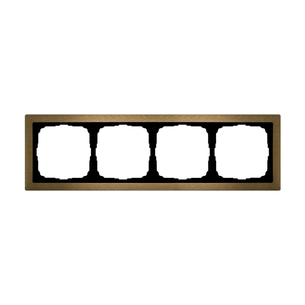 ARTGALLERY PURE 4-постовая РАМКА, МЕТАЛЛ ЛАТУНЬ