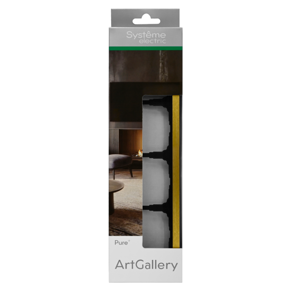 ARTGALLERY PURE 4-постовая РАМКА, МЕТАЛЛ ЗОЛОТО