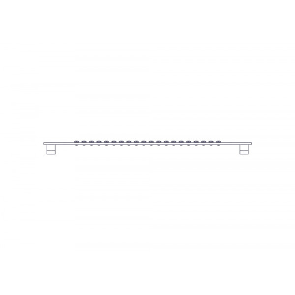Шина заземления Systeme Electric, серия Uniprom, 19", винтовые зажимы