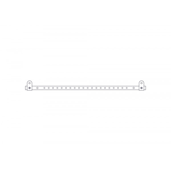 Шина заземления Systeme Electric, серия Uniprom, 19", винтовые зажимы