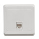 Розетка Schneider Electric ЭТЮД компьютерная RJ45 кат.5е С/У БЕЛЫЙ